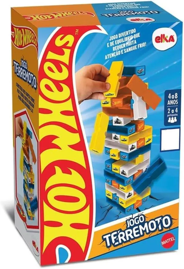 Jogo Terremoto Hot Wheels - Elka 1328