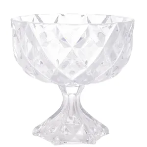 Centro de Mesa Lyor Deli Diamond, Cristal, 18x18 cm, Transparente - 7501