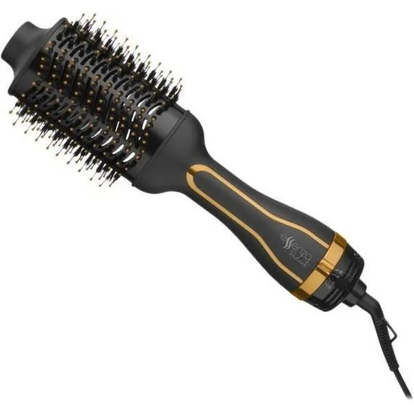 Escova Secadora Oval Essenza Multilaser EB087 Dourada - 110v