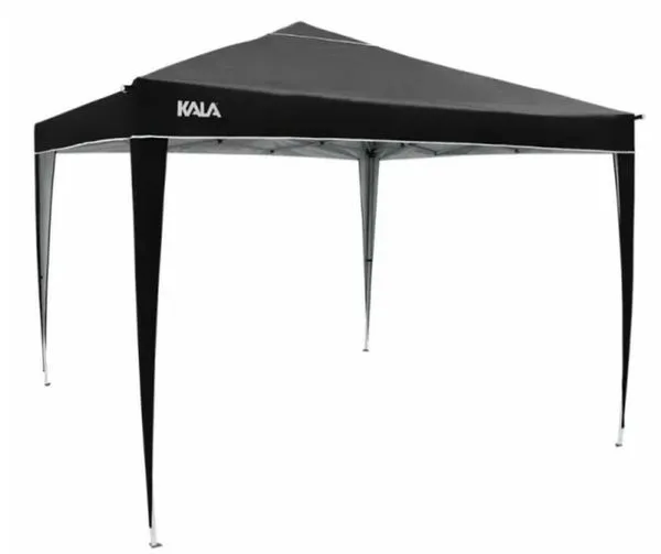 Tenda Gazebo Dobrável 3x3 Sanf Praia Jardim Campo Preto Kala