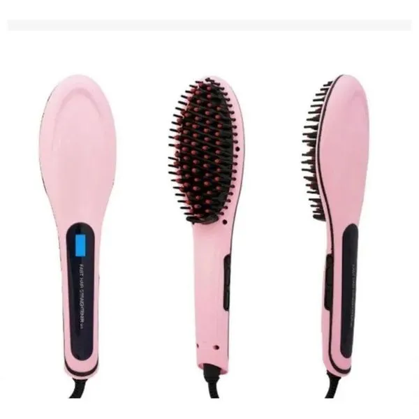 Escova Alisadora Chapinha Elétrica 230°c Magic Hair Lcd Bivolt