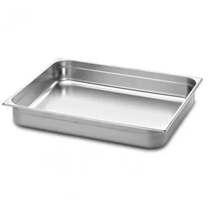 Kit 4 Cubas Gastronomica Inox 1-1x100mm Com Tampas Brasinox