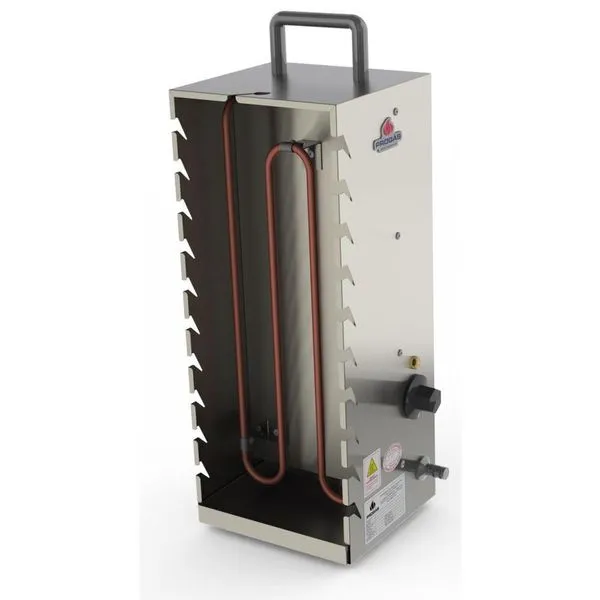 Assador Churrasqueira Churrasquito Aço Inox Elétrico 127v Pr-199e - Progás 127v