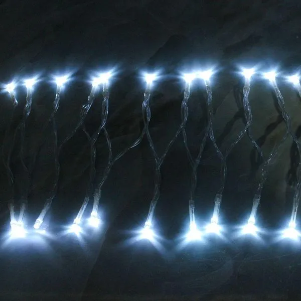 Pisca De Led Cordão 50l 5m A Pilha Para Natal Ano Novo Cores Branco