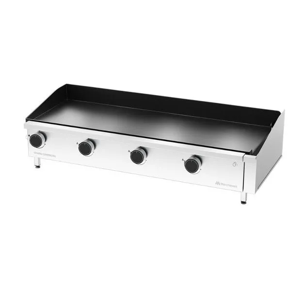 Chapa Comercial A Gás Marchesoni 100cm 4 Queimadores Ch.6.014
