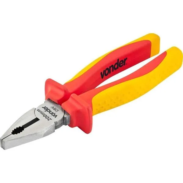 Alicate Universal 200 Mm, Vde, Com Isolação Até 1.000 V, Vonder Ostenvonder