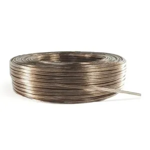 Cabo Paralelo Automotivo 2x2,50mm 100mt Cristal com Núcleo de Cobre e Revestimento em PVC Crk Cabo Paralelo Automotivo 2x2,50mm 100mt Cristal com Cobre e PVC Flexível Crk