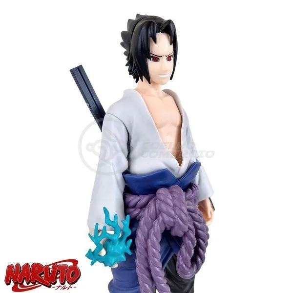 Brinquedo Action Figure Sasuke Uchiha Shippuden 18Cm