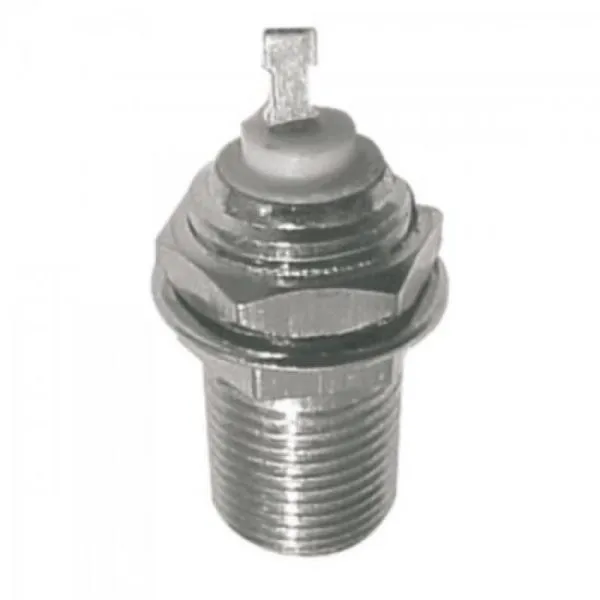 Conector F Femea para Painel com Rosca Generico