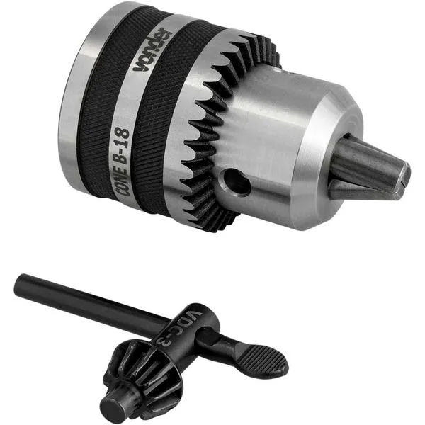 Mandril 16P B-18 Industrial 1,0-16,0mm com Chave n°3 - VONDER