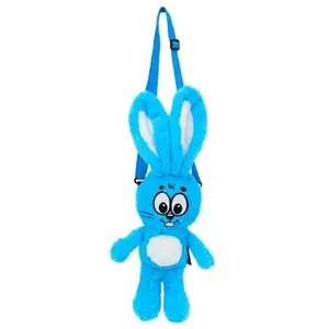 Bolsa de Pelúcia Infantil Tasco Coelho Sansão Turma da Mônica Poliéster 34x16cm Azul Bolsa de Pelúcia Infantil Tasco Coelho Sansão Turma da Mônica 34x16cm Azul