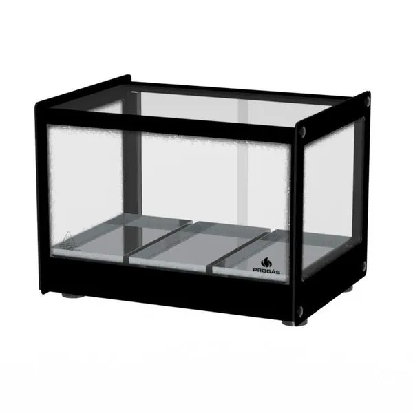 Estufa Elétrica PRVR-30 3 Bandejas Removíveis Aquecimento Uniforme Design Reto Inox 110V Progás Estufa Elétrica PRVR-30 3 Bandejas Removíveis Aquecimento Uniforme Inox 110V Progás