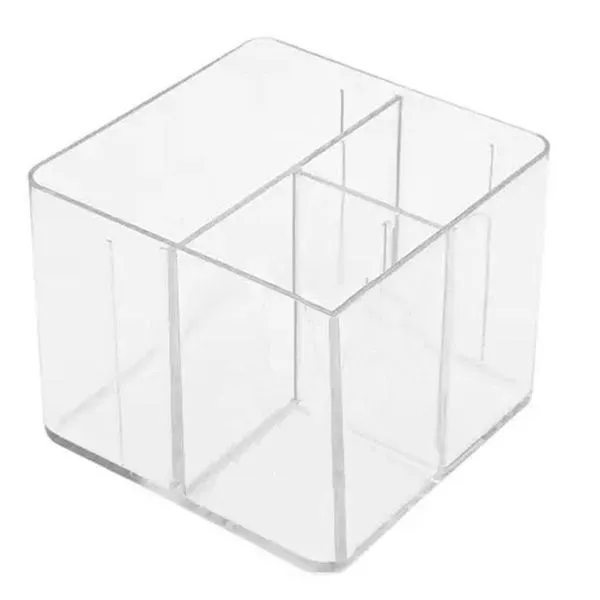 Porta Objetos Com 3 Divisórias 3020h Cristal - Dello