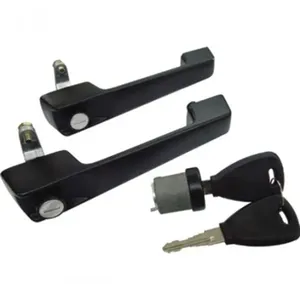 Kit Maçanetas Externa e Cilindro de Ignição com Chave Preto Linha 608 Mercedes-Benz Segurança e Reposição Universal Kit Maçanetas Externa e Cilindro de Ignição com Chave Preto Linha 608 Mercedes-Benz Universal