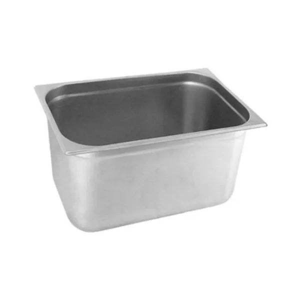 Kit 4 Cubas Gastronomica Inox GN 1/2 x 200mm (325x265mm) - Brasinox
