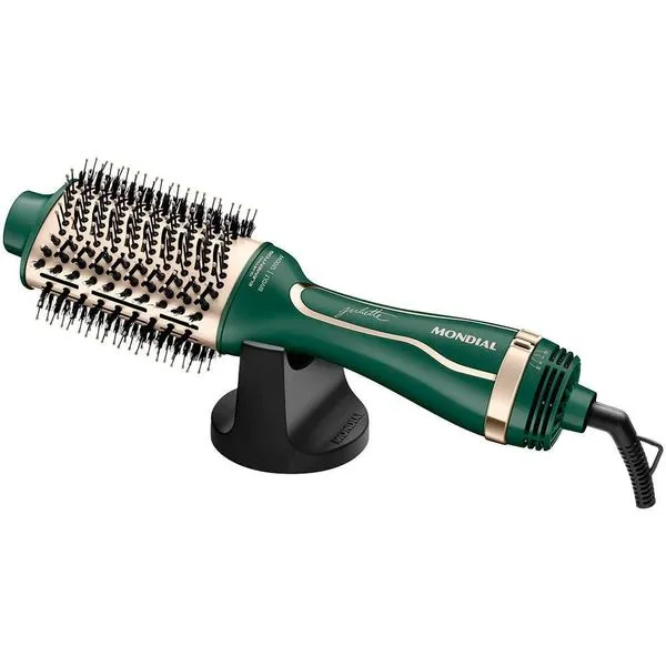 Escova Secadora Mondial Qu4tro Elementos Es-ju-02 1200w Verde Bivolt