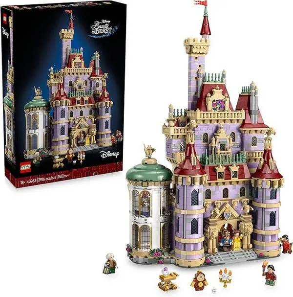 Lego Disney Princess Castelo de a Bela e a Fera 43263 2916Pç