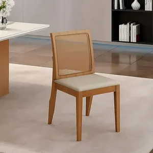 Cadeira Cindy Triumph 1 Lugar Madeira Maciça Eucalipto MDF 50cm Areia Castanho D'Rossi Cadeira Cindy Triumph 1 Lugar Madeira Maciça Eucalipto MDF 50cm Areia D'Rossi