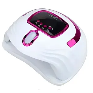 Cabine Secadora de Unhas Sun S5 para Esmalte em Gel com Secagem Rápida e Base Removível Rosa GXM Cabine Secadora de Unhas Sun S5 para Esmalte em Gel com Base Removível Rosa GXM