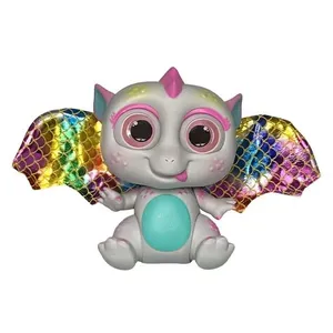 Brinquedo Bebe Dragão Flying Baby Com Asas Infantil