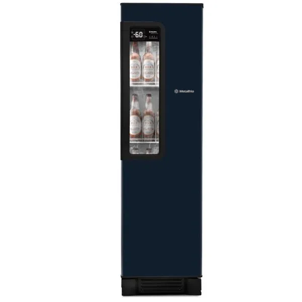 Cervejeira Beer Maxx 300 Metalfrio 287L 1 Porta Azul Grafite VN28T Cervejeira Metalfrio Beer Maxx 300 287L 1 Porta Azul Grafite 220V VN28T