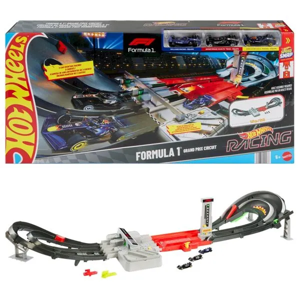 Pista Circuito Grand Prix F1 - Formula 1 - Hot Wheels Racing - Mattel