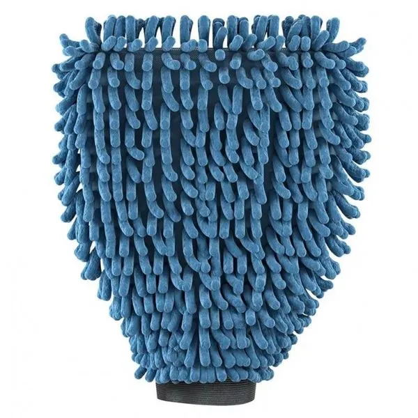 Luva Automotiva para Limpeza Interna e Externa Microfibra 1 Peça Azul Que Não Risca e Retém Oleosidade Flashlimp Luva Automotiva para Limpeza Interna e Externa Microfibra 1 Peça Azul para Carros e Motos Flashlimp