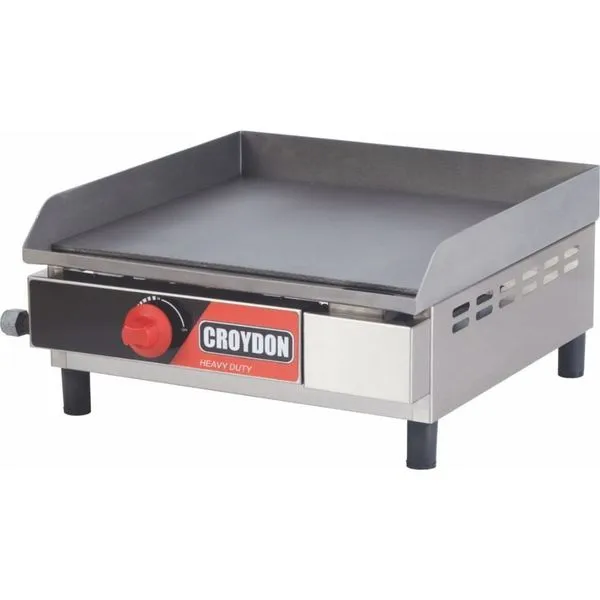 Chapa a Gás FG04 Queimador Gaveta 45x40cm 15000 BTU-h para Restaurantes Croydon Chapa a Gás FG04 Queimador Gaveta 45x40cm 15000 BTU-h Croydon