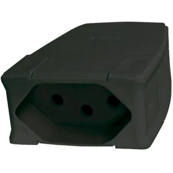 Prolongador Profissional 20a 2p+t Preto - 615857 - Pial Prolongador Profis.20a 2p+t Pr Pial 615857