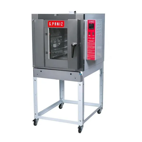 Forno Turbo a Gás Profissional Gpaniz Misto Ftg 100 Epóxi para 5 Esteiras 40x60 100 Pães Bivolt Forno Turbo a Gás Profissional Gpaniz Misto Ftg 100 para 5 Esteiras 40x60 100 Pães Bivolt