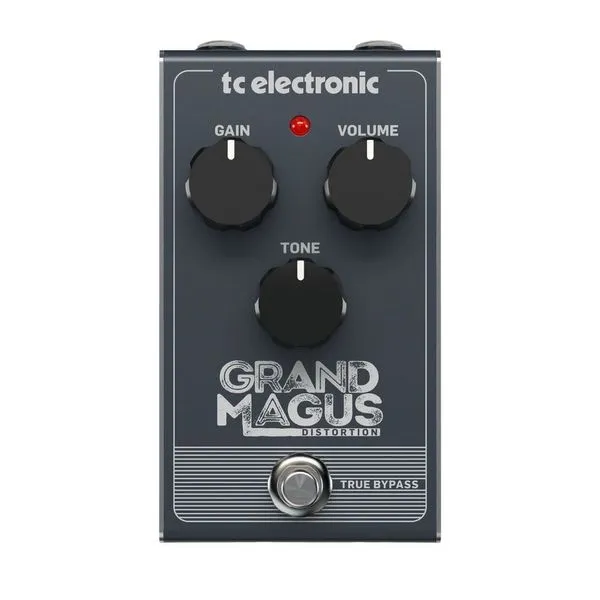 Pedal de Guitarra Grand Magus Distorção Orgânica Timbre Valvulado True Bypass Chassi Metal TC Electronic Pedal de Guitarra Grand Magus Distorção Orgânica Timbre Valvulado True Bypass TC Electronic