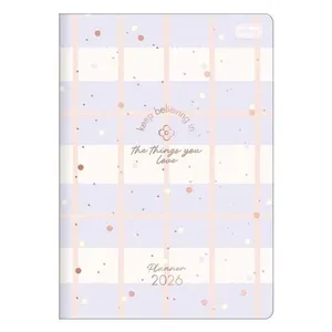 Agenda Planner Soho 2026 Grampeado 20 Folhas Quadrado - Tilibra