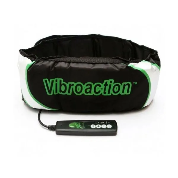 Cinta Modeladora Abdominal Vibratoria Ajustavel Tonificador - Fitness - Saude