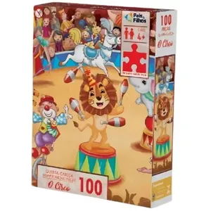 Quebra Cabeça Circo 100 Peças Pais e Filhos