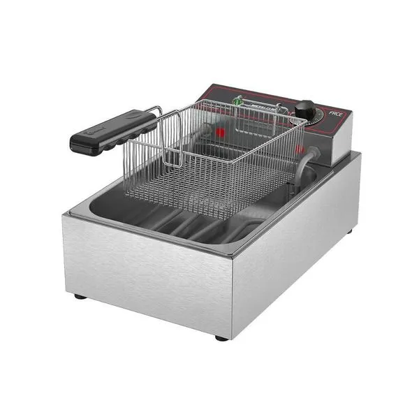 Fritador Fritadeira Tacho Fritura 1 Cuba Elétrico Monofásico 3l Frce3 Metalcubas 127v 127v