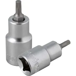 Soquete multidentado curto com encaixe de 1/2" M5 VONDER