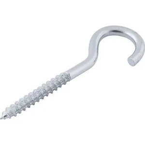 Gancho 5,5x70mm Zincado G-8 Com 100 Peças - Vonder