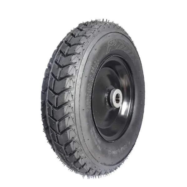 Roda 400-8 Pneumática 4 Lonas P/carrinho Plataforma