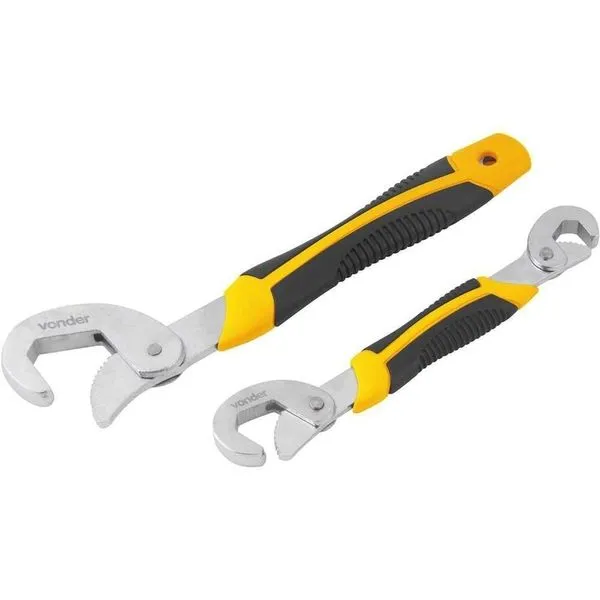 Chaves Autoajustáveis Para Canos, 9 Mm A 32 Mm, Com 2 Peças, Vonder