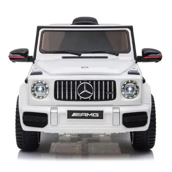 Mini Carro Elétrico 12v Mercedes Amg G63 Branco Importway