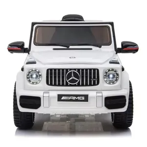 Mini Carro Elétrico 12v Mercedes Amg G63 Branco Importway