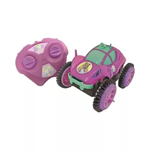 Carro Controle Remoto Candide Glamour Flip Barbie