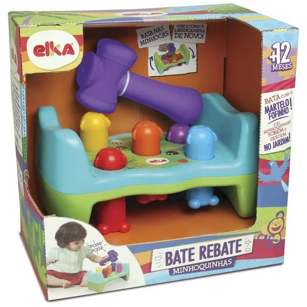 Bate Rebate Minhoquinhas Elka 1172