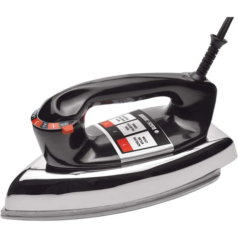 Outlet - Ferro de Passar Black&Decker A Seco VFA1110TM6 Preto 220V