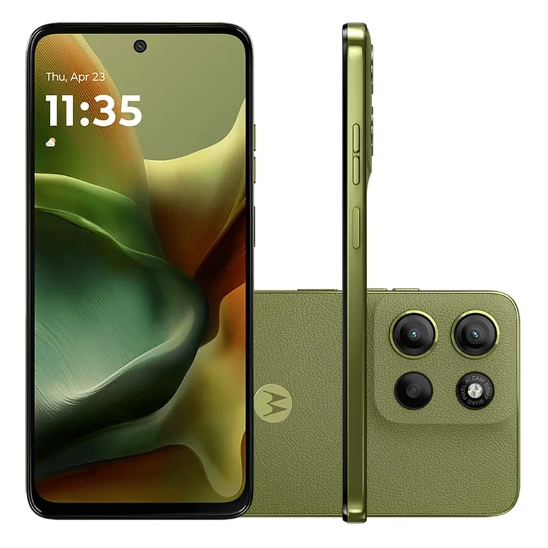 Smartphone Motorola Moto G15 256GB 12GB de RAM Verde