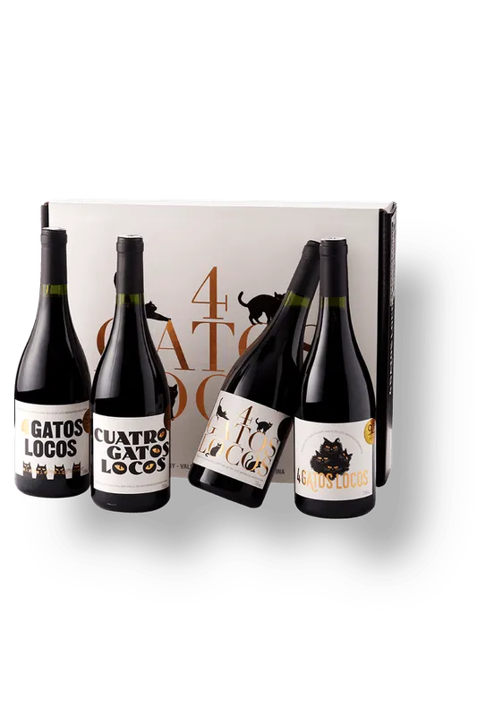 Kit 4 Cuatro Gatos Locos Malbec