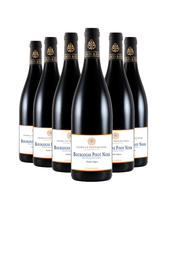 Kit 6 Famille Perrachon Bourgogne Pinot Noir "Vieilles Vignes"