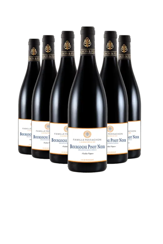 Kit 6 Famille Perrachon Bourgogne Pinot Noir "Vieilles Vignes"