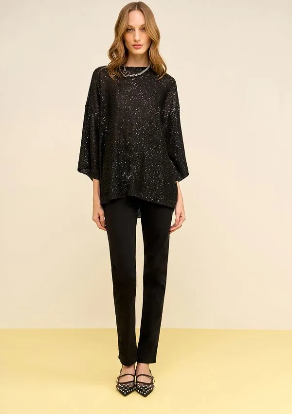 Calça Zinco Skinny Alta Preto 38